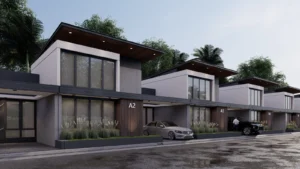 Batobo townhouse banguntapan fasad