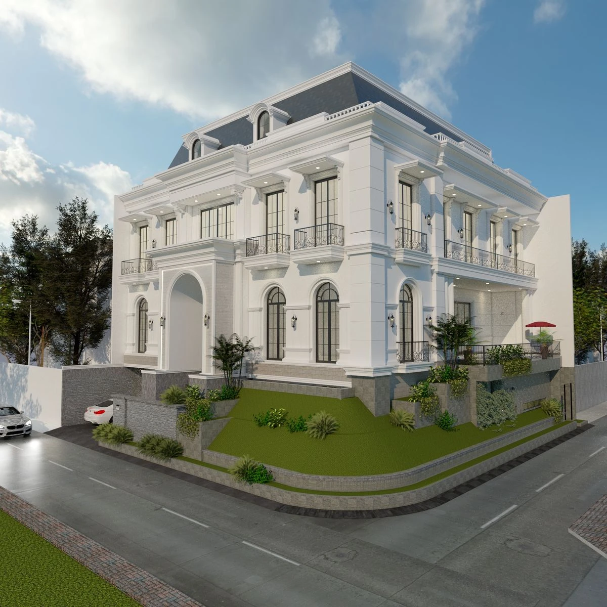 Apa Itu Rumah Klasik Modern? - eksterior