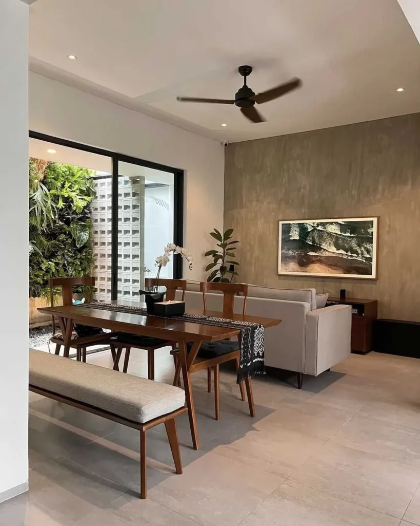 Rumah Klasik Modern Hunian Timeless di Jogja - Warna netral natural